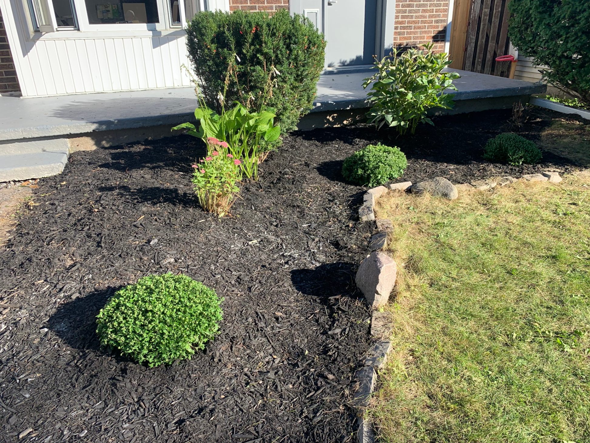 Interlock stone pathway